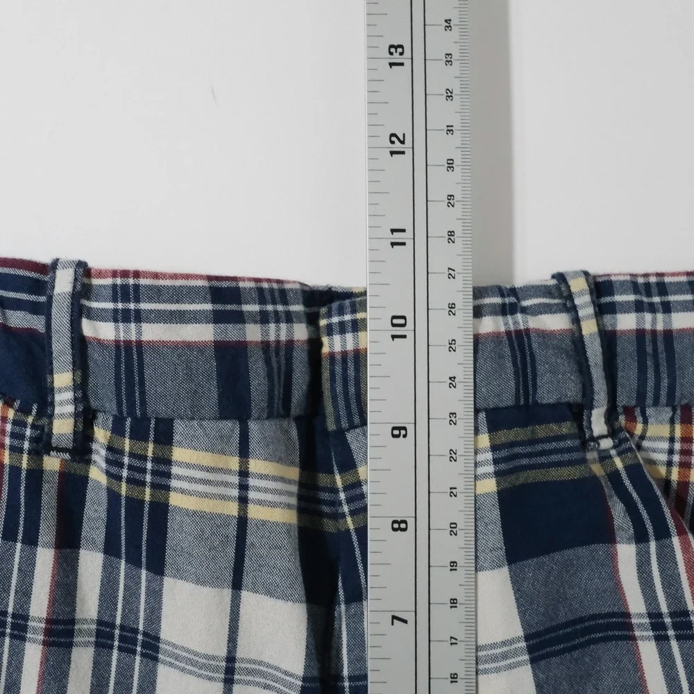 Vintage Polo Ralph Lauren Shorts Mens 36 Plaid Cotton 10